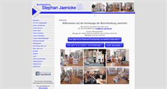 Desktop Screenshot of buch-jaenicke.de